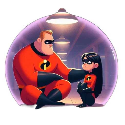 concept art, comic book art, cartoon, 3d render, outer space, incredible, violet, sit transparent PNG cut-out