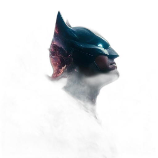 mask, face, hat, animal, concept art, comic book art, 3d render, fantasy art transparent PNG cut-out