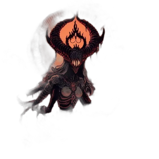 mask, creature, dragon, crown, concept art, fantasy art, pixel art, watercolor transparent PNG cut-out