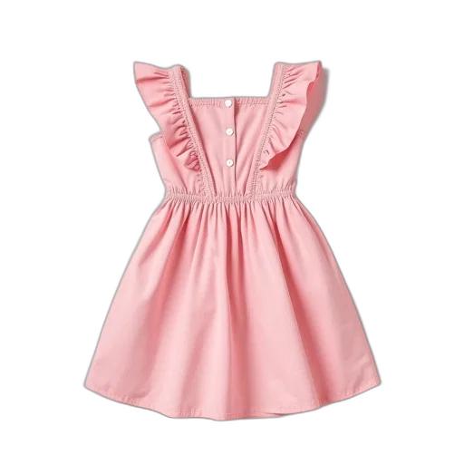 dress, pastel, light, pink transparent PNG cut-out