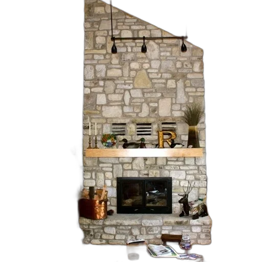 furniture, 3d render, photorealistic, earth tones, cozy, living, room, stone transparent PNG cut-out