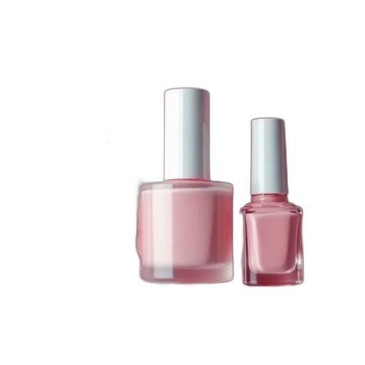3d render, pastel, neon, colorful, mani, kit, manicure, nail transparent PNG cut-out