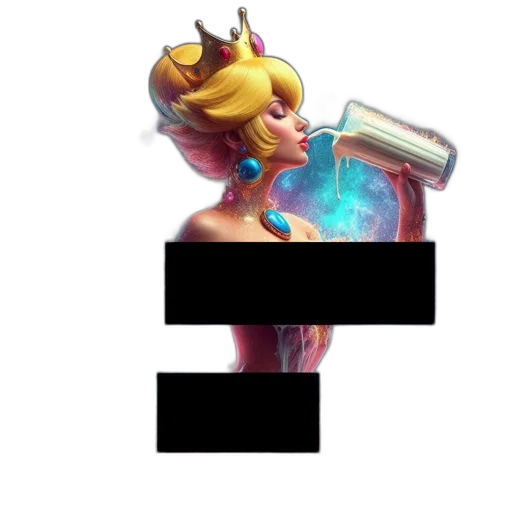 crown, weapon, face, sword, vaporwave, concept art, pixel art, female transparent PNG cut-out