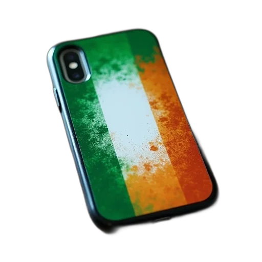 irish, flag, iphone, case transparent PNG cut-out
