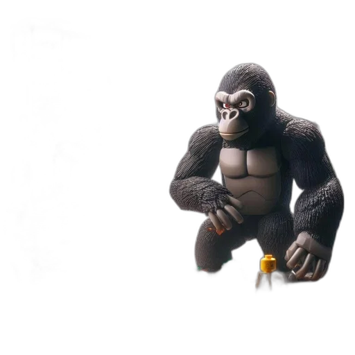 animal, creature, weapon, 3d render, concept art, photorealistic, pixel art, photo transparent PNG cut-out