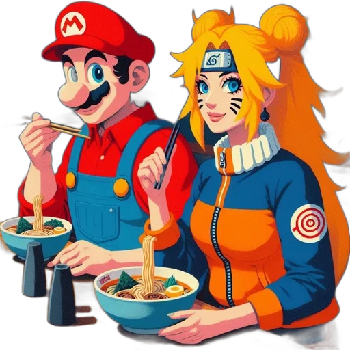 food, staff, pixel art, concept art, comic book art, cartoon, colorful, red transparent PNG cut-out