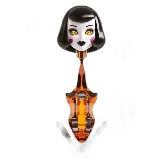 mask, staff, concept art, fantasy art, cartoon, 3d render, three, anthropomorphic transparent PNG cut-out
