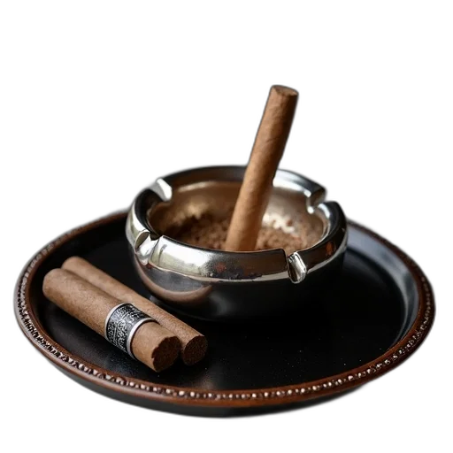 jewelry, food, staff, weapon, 3d render, photorealistic, silver, ashtray transparent PNG cut-out