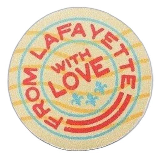 jacket, pastel, colorful, circular, design, text, lafayette, love transparent PNG cut-out