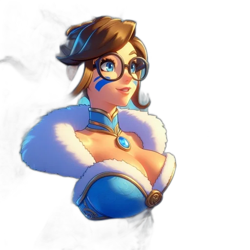 staff, crown, dress, jewelry, concept art, fantasy art, 3d render, pixel art transparent PNG cut-out
