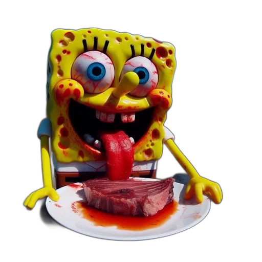 food, creature, face, robot, 3d render, concept art, photorealistic, pixel art transparent PNG cut-out