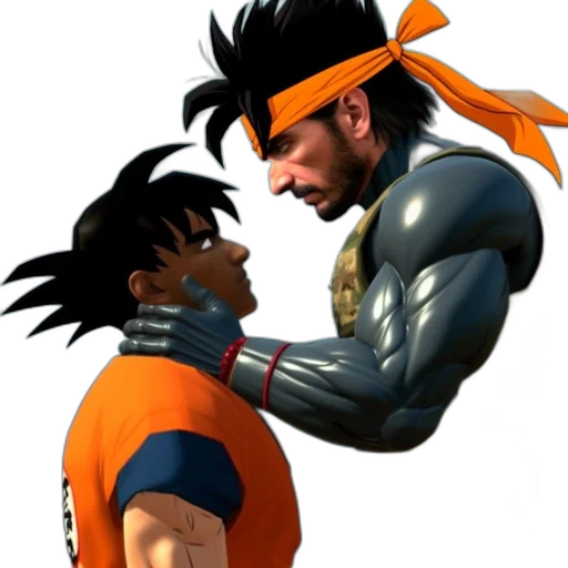 weapon, concept art, comic book art, anime, 3d render, two, cartoonish, characters transparent PNG cut-out