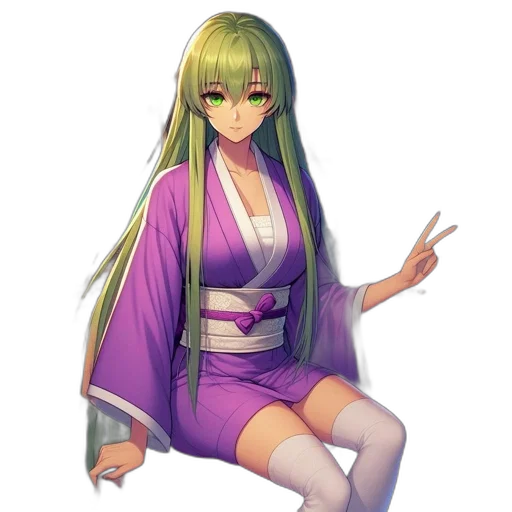 dress, staff, hair, dragon, pixel art, 3d render, concept art, fantasy art transparent PNG cut-out