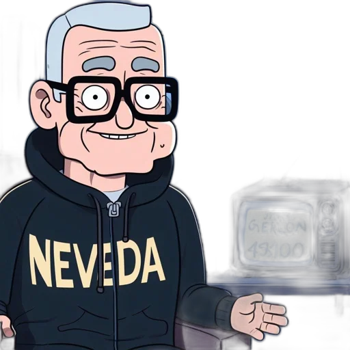 jacket, cartoon, concept art, individual, nevedea, hoodie, sits, blue transparent PNG cut-out