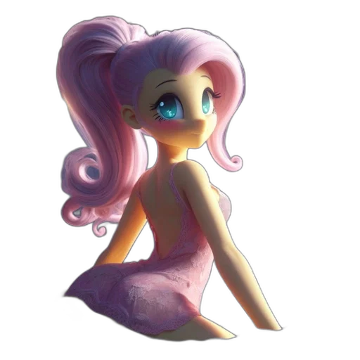 dress, creature, hair, robot, fantasy art, concept art, watercolor, pixel art transparent PNG cut-out
