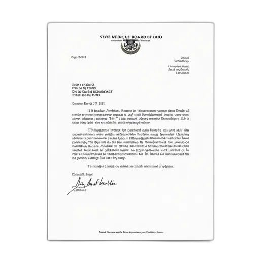formal, letterhead, text, state, medical, board, ohio, top transparent PNG cut-out