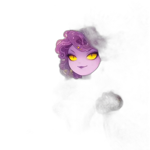mask, face, staff, creature, concept art, fantasy art, pixel art, watercolor transparent PNG cut-out