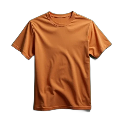dress, jacket, 3d render, earth tones, golden, plain, brown, t-shirt transparent PNG cut-out