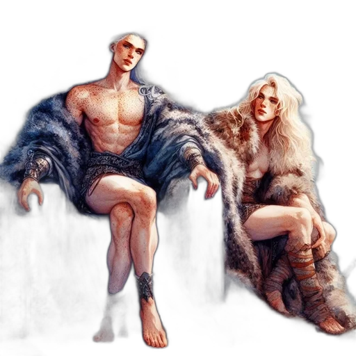 furniture, jacket, concept art, fantasy art, photorealistic, comic book art, snow, fire transparent PNG cut-out