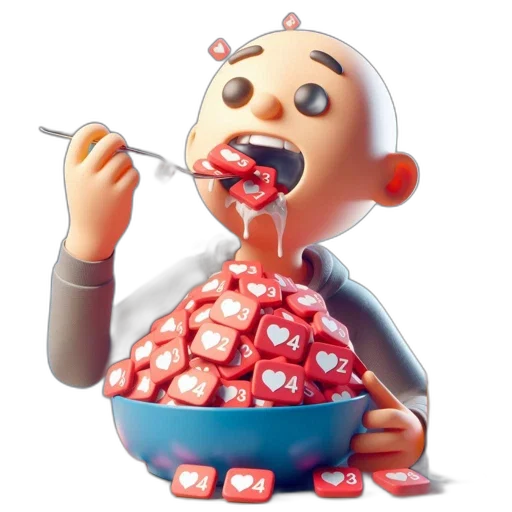 food, robot, 3d render, concept art, photorealistic, cartoon, animated, character transparent PNG cut-out
