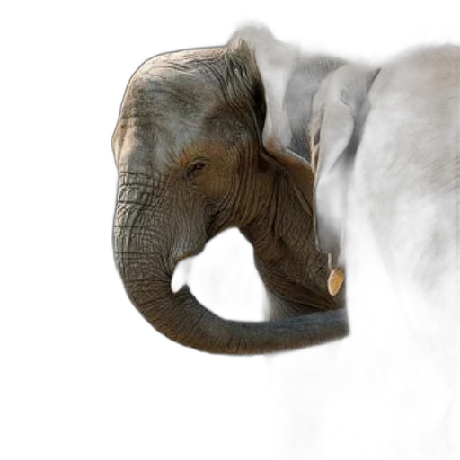 animal, creature, mask, staff, photorealistic, 3d render, concept art, young transparent PNG cut-out