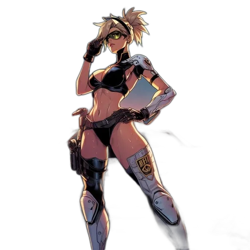 staff, weapon, robot, sword, concept art, comic book art, anime, fantasy art transparent PNG cut-out