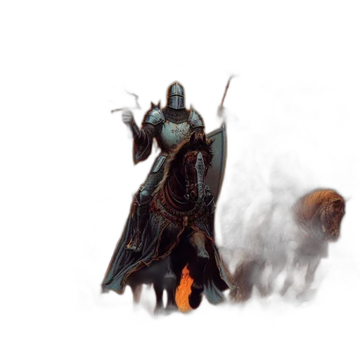 creature, dragon, sword, staff, concept art, fantasy art, 3d render, comic book art transparent PNG cut-out
