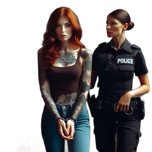 concept art, 3d render, fantasy art, comic book art, two, women, depicted, urban transparent PNG cut-out