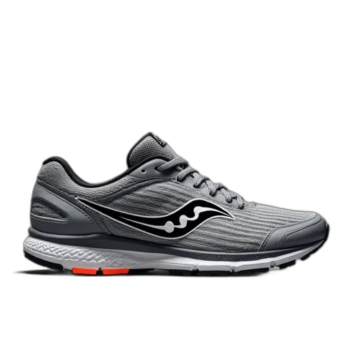 shoes, 3d render, photorealistic, saucony transparent PNG cut-out