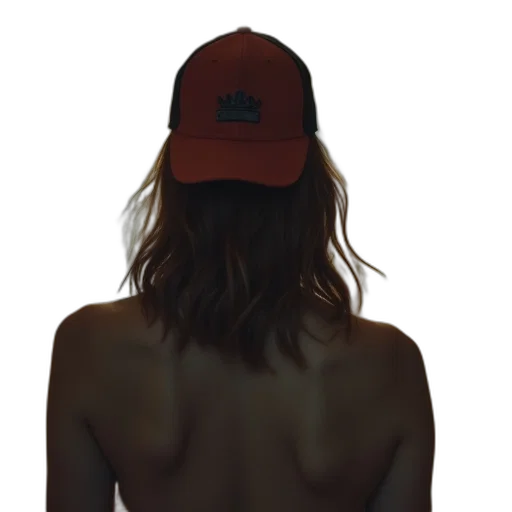 hat, crown, hair, jacket transparent PNG cut-out