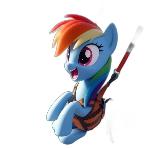staff, sword, weapon, umbrella, 3d render, fantasy art, concept art, cartoon transparent PNG cut-out