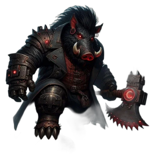 weapon, staff, creature, concept art, fantasy art, 3d render, intimidating, mechanized transparent PNG cut-out
