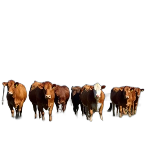 animal, food, jewelry, crown, concept art, 3d render, herd, cows transparent PNG cut-out