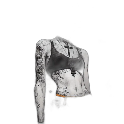 jacket, umbrella, hat, dress, photorealistic, 3d render, concept art, individualistic transparent PNG cut-out
