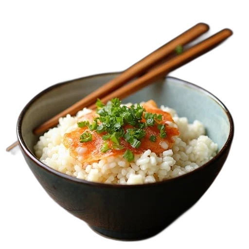 food, weapon, photorealistic, rice, bowl, chopsticks transparent PNG cut-out