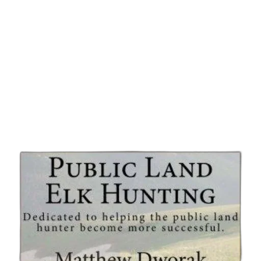 public, land, elk, hunting, book, cover, featuring, scenic transparent PNG cut-out