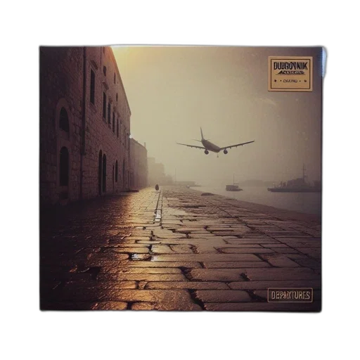 fog, rain, airplane, hovers, low, over, misty, waterfront transparent PNG cut-out