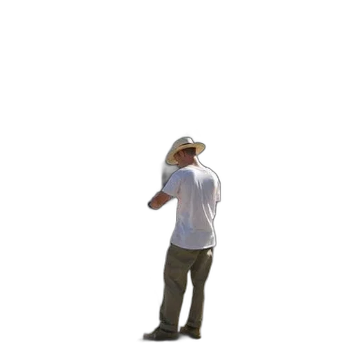 staff, hat, bottle, jacket, 3d render, photorealistic, concept art, pixel art transparent PNG cut-out