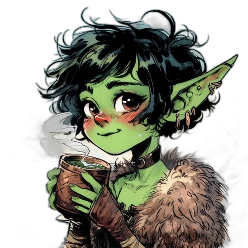 staff, dragon, fantasy art, concept art, watercolor, comic book art, green, creature transparent PNG cut-out