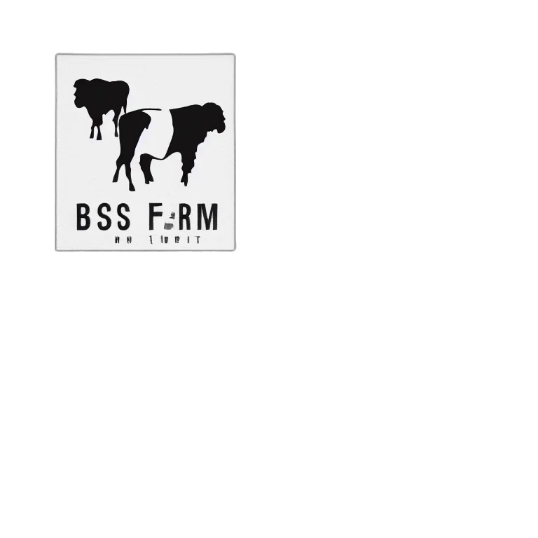 minimal, abstract, logo, bison transparent PNG cut-out