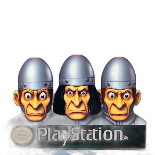 robot, mask, crown, 3d render, pixel art, concept art, photorealistic, playstation transparent PNG cut-out