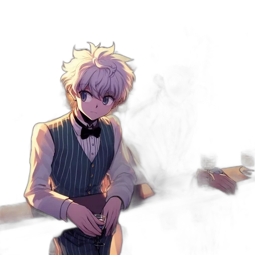 staff, concept art, watercolor, anime, pixel art, fire, neon lights, fog transparent PNG cut-out