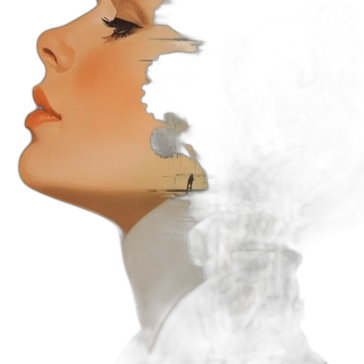 face, mask, crown, hat, photorealistic, concept art, fantasy art, comic book art transparent PNG cut-out