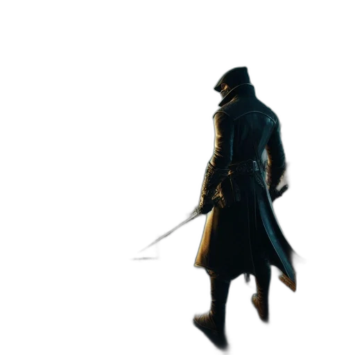 sword, weapon, staff, jacket, concept art, pixel art, 3d render, fantasy art transparent PNG cut-out