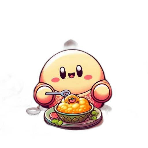 food, creature, staff, animal, pixel art, concept art, watercolor, 3d render transparent PNG cut-out
