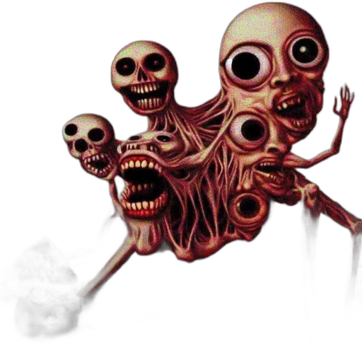 creature, mask, food, staff, concept art, 3d render, pixel art, fantasy art transparent PNG cut-out