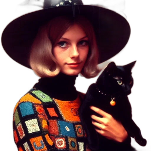 hat, dress, jacket, fantasy art, photorealistic, watercolor, comic book art, dark transparent PNG cut-out
