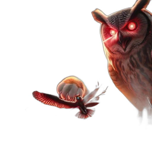 creature, animal, staff, concept art, 3d render, fantasy art, photorealistic, cat transparent PNG cut-out