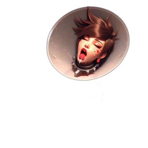 mask, face, jewelry, hair, 3d render, concept art, photorealistic, anime transparent PNG cut-out