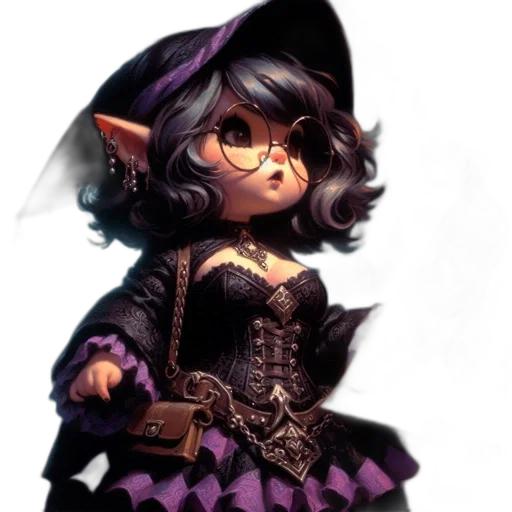 staff, dress, mask, crown, concept art, fantasy art, 3d render, pixel art transparent PNG cut-out